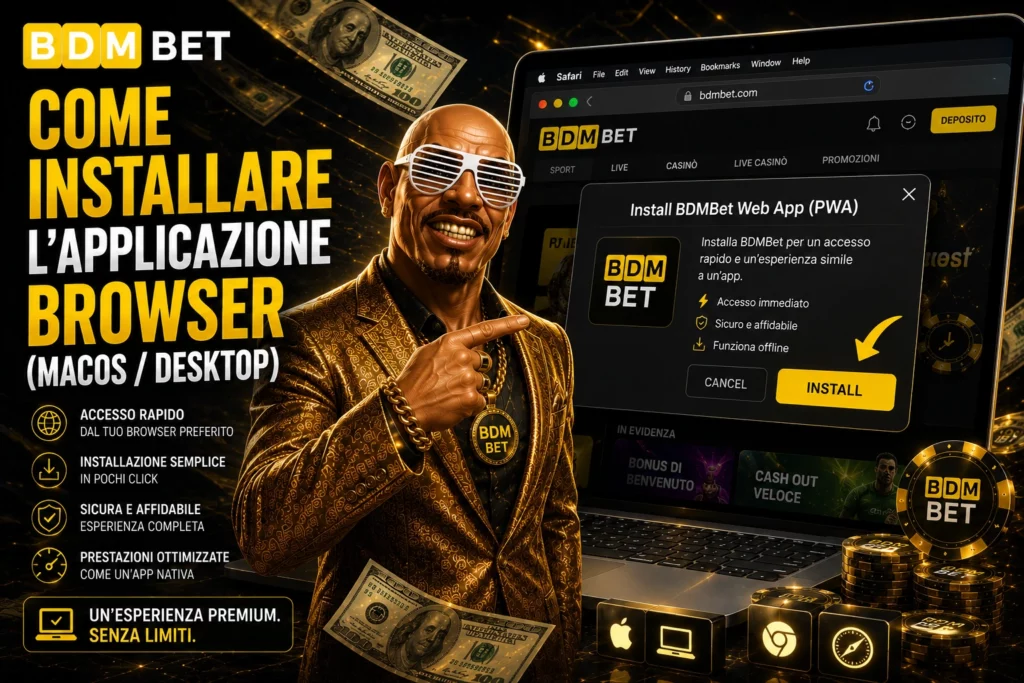 Come Installare l'Applicazione Browser (macOS / Desktop)