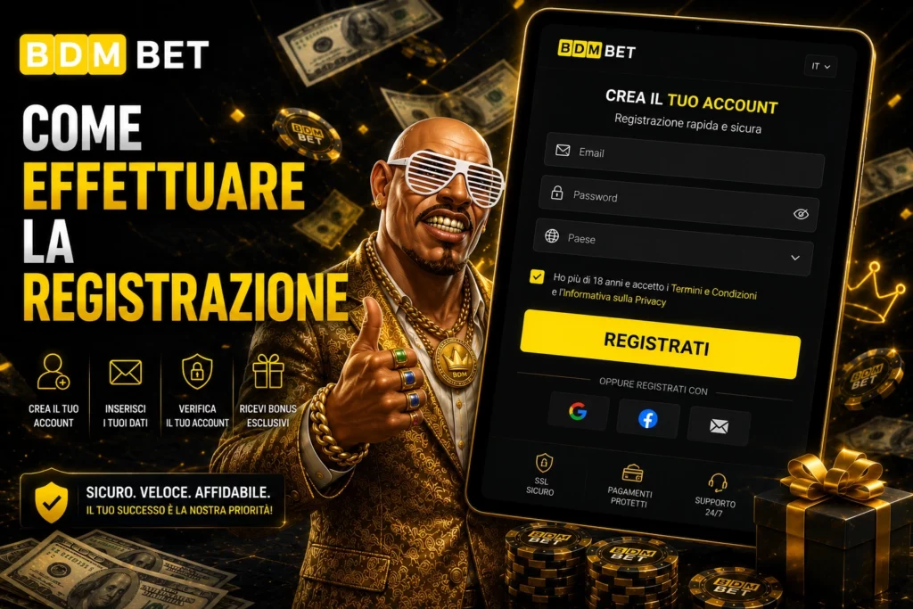Come Effettuare la Registrazione